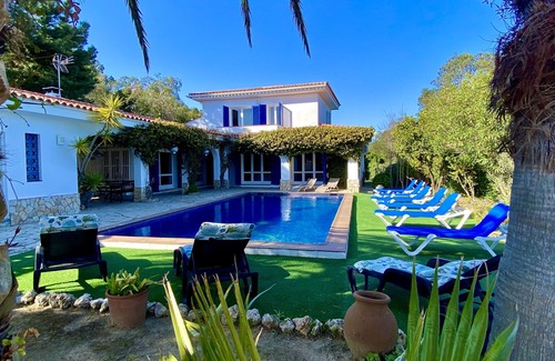 Lloret de Mar Maison | Villa Los Arcos, Costa Brava Vues mer incroyables, détente et évasion nature.