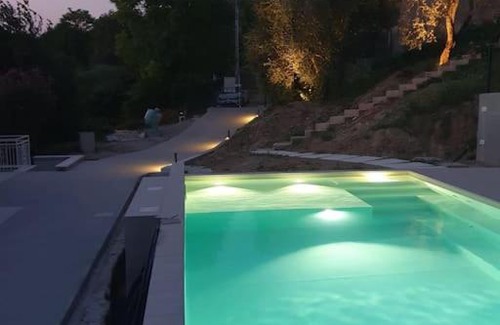 Albisano Appartement | Villa Malù - APT Luisa Piscina e vista lago