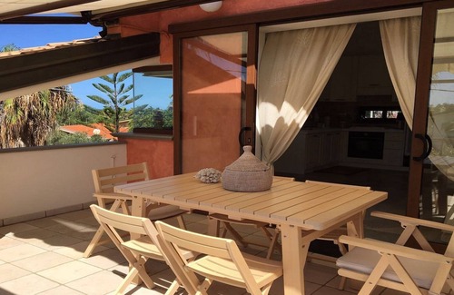 San Nicolo Villa | Villa Maris Capo Vaticano, appartement au premier étage