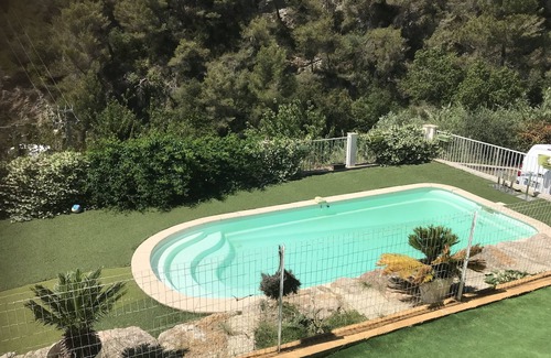 Cantaron Villa | Villa mitoyenne proche Nice avec Piscine - 6 pers
