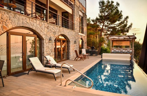 Faralya Villa | Villa Mudo - Quatre Chambres Villa, Couchages 8