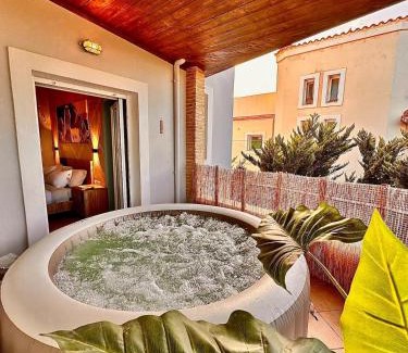 Skotino Appartement | Villa Myrtios with Private Pool & Jacuzzi