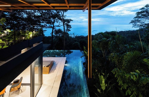 Playa Hermosa Cobano Villa | Villa Nalani Luxurious 6-bdr villa with 25 meter lap pool & amazing ocean view