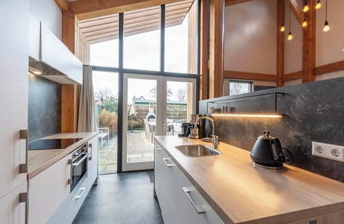 Sint Maartensvlotbrug Villa | Villa luxuriante avec bain à bulles