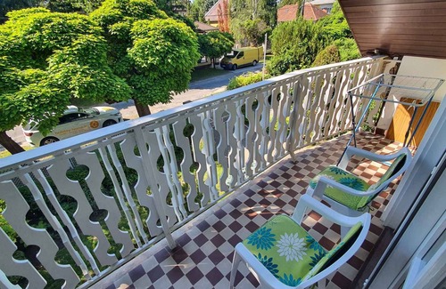 Siofok Villa | Chambre de vacances près de la plage avec air conditionné