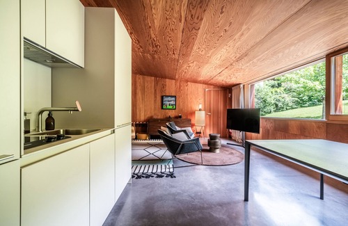 Thonon-les-Bains Villa | Villa 'Otoctone Bord Du Lac Léman' avec vue sur le lac, Wi-Fi et climatisation