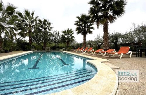 Reus Maison | Villa Palmeras costa dorada, climatizada ,bk y piscina privada