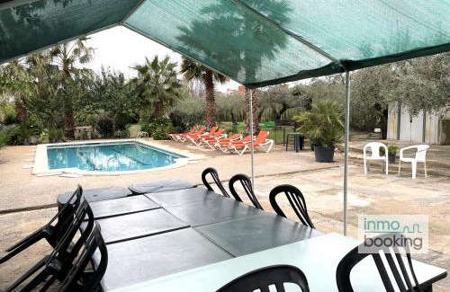 Reus Maison | Villa Palmeras costa dorada, climatizada ,bk y piscina privada