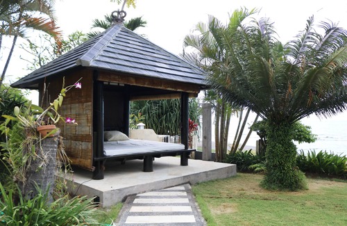 Dencarik Villa | Villa Pantai: Villa de luxe sur la plage avec piscine, personnel, jacuzzi et centre de remise en forme