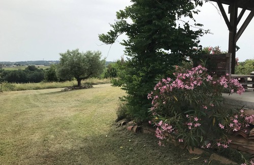 Eauze Maison | Villa Pountet Maison vue sur les Pyrénées Terrasse