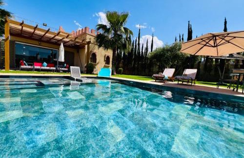 Lalla Takarkoust Villa | Villa privée avec piscine pour familles à Marrakech, Lalla Takerkousst