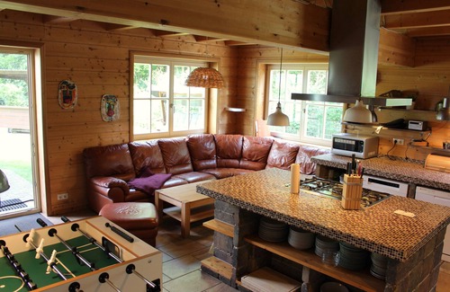 Petershagen Maison | Villa Salz heated pool 24°C - sauna - close to Berlin - barbecue house - 300sqm - fireplace