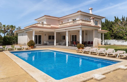 Badia Blava Villa | Villa 'Sa Torre' avec vue sur les montagnes, piscine privée et Wi-Fi