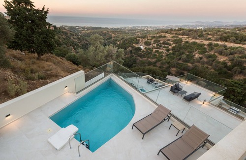 Rethymno Villa | Villa Santa Irini 2 - With Heated Pool