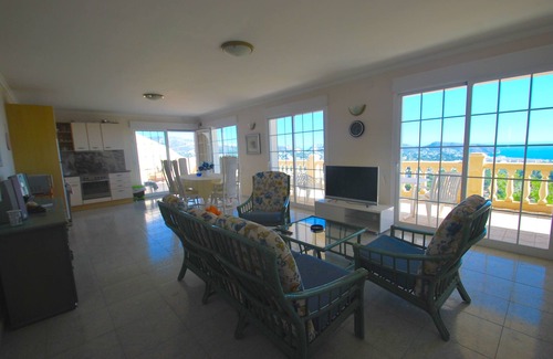 Benimeit Villa | Villa avec vue mer et panoramique à couper le souffle, piscine privée, internet