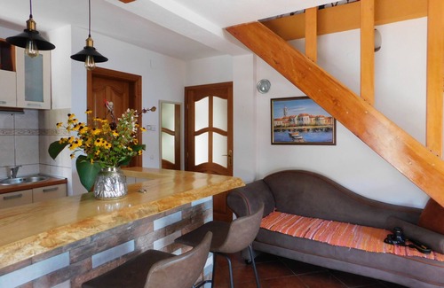 Lepetane Appartement | Villa Serventi, Apartment with Sea View Balcony