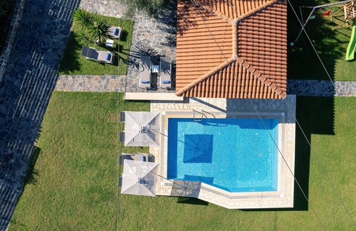 Perama Villa | Villa Sevdas à l'horizon sans fin!