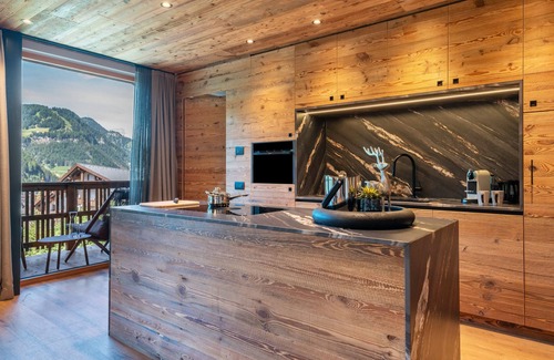 Selva di Val Gardena Appartement | Villa Sofia Appartement 'A' avec vue sur les montagnes, balcon et Wi-Fi