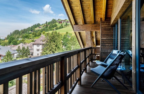 Selva di Val Gardena Appartement | Villa Sofia Appartement 'A' avec vue sur les montagnes, balcon et Wi-Fi