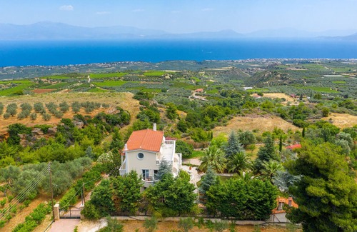 Kato Diminio Villa | Villa Stella: Une maison de rêve à la périphérie de Kiato, Korinthos