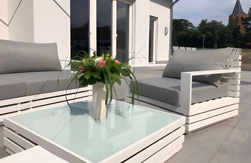 Kalkhorst Villa | Villa 'Strandvilla Leni' avec piscine privée, terrasse privée et Wi-Fi