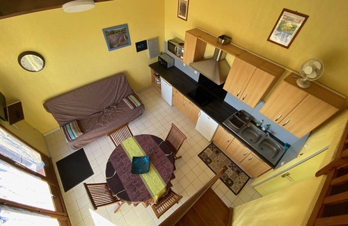 Leucate Villa | Villa T2+Mezzanine, 6 pers, plage, parking, Port Leucate