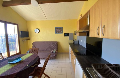 Leucate Villa | Villa T2+Mezzanine, 6 pers, plage, parking, Port Leucate
