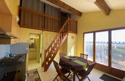 Leucate Villa | Villa T2+Mezzanine, 6 pers, plage, parking, Port Leucate