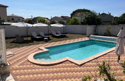 Cuxac-dʼAude Villa | Villa Terra Mera piscine privée proche de Narbonne