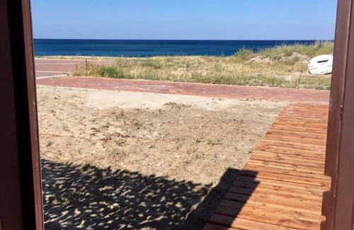 Marina di Davoli Appartement | Villa Tigani: accès direct à la plage "Appartement Dafne"