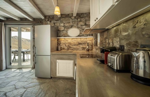 Serifos Villa | Villa 'Vagia' avec piscine privée, terrasse privée et climatisation