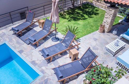 Roussospiti Appartement | Villa Ventus, 40sqm private pool & hot tub!