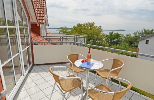 Lauterbach Appartement | Villa Vilmblick - Wohnung 23 mit Meerblick-Balkon