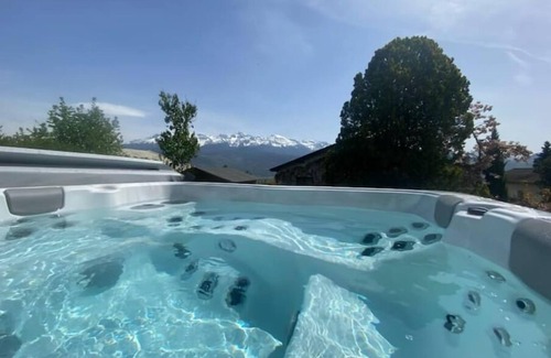 Biviers Villa | Villa, vue exceptionnelle avec jaccuzi et sauna
