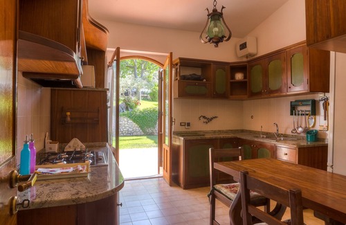 Sant'Agata di Militello Villa | Villa avec piscine avec vue sur les îles Eoliennes