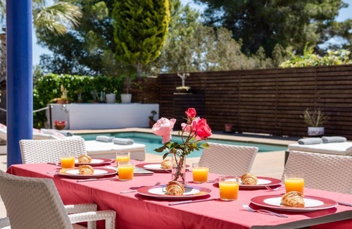 San Antonio Bay Villa | Walk à la plage et piscine d'eau salée