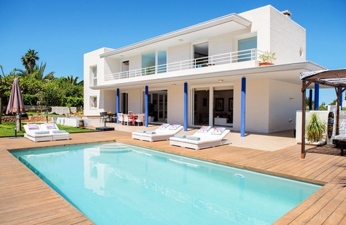 San Antonio Bay Villa | Walk à la plage et piscine d'eau salée
