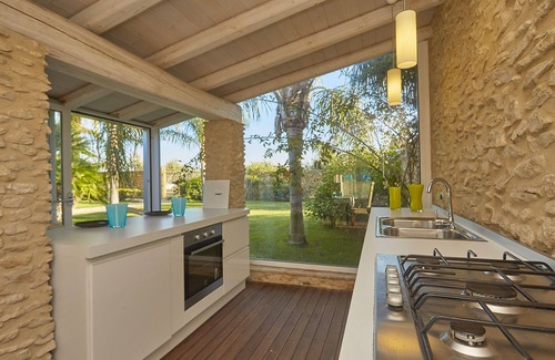 Marinella di Selinunte Villa | Villa avec piscine près de la mer, 8 personnes