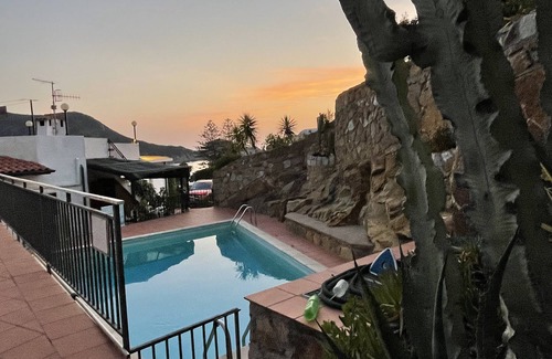 Giglio Campese Villa | Villa with a unique view over the bay of Giglio Campese