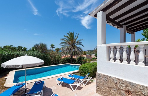 Sant Jaume Mediterrani Villa | Newly refurbished and now with Air conditioning 3 bedrooms 2 bathrooms Sea views