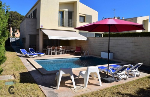 Puig de Ros Villa | VILLA CARPEDIEM- Belle maison avec jardin et piscine privée à Puig de Ros. 3 chambres, BBQ-79469 - WiFi gratuit