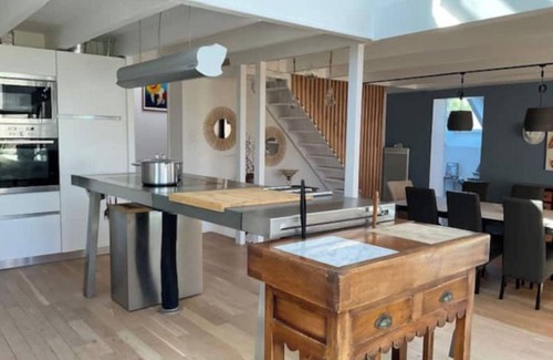 La Foret-Fouesnant Villa | Villa avec piscine intérieure, à 50m de la plage