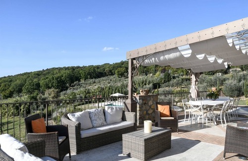 Montaione Villa | Maison de vacances avec internet, climatisation, piscine privée, TV, patio, près de San Gimignano
