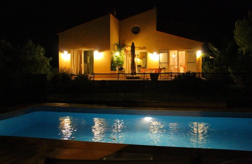 Saint-Hippolyte Villa | Villa avec piscine proche mer - 8 personnes