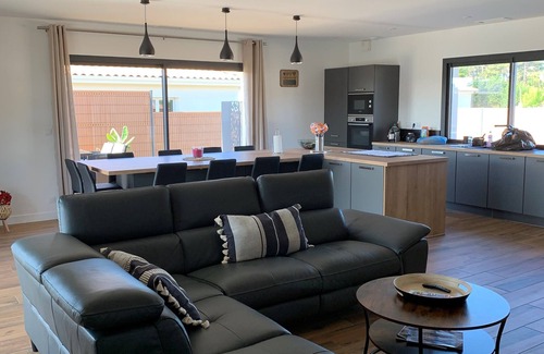 Vensac Maison | Villa avec piscine proche plage Montalivet