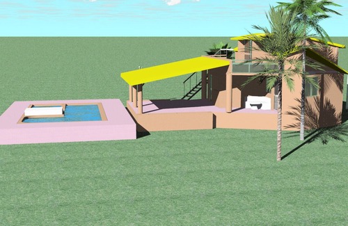 Mar Lodj Maison | Villa avec piscine sur une île du sénégal (Sine Saloum)