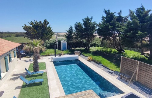 La Faute-sur-Mer Villa | Villa avec piscine "Vue mer" et accès plage à 300 m en été