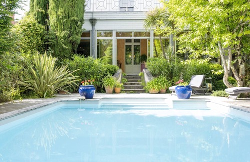 Saint Seurin - Fondaudege Villa | Villa avec Piscine, jardin au calme, climatisé, parking