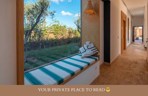 Annakhil Villa | Villa Zen'O | Hot Pool | Vue Palmeraie