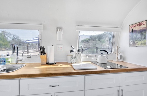 Catalina Maison | Vintage Airstream near the Catalina Mountains by RedAwning